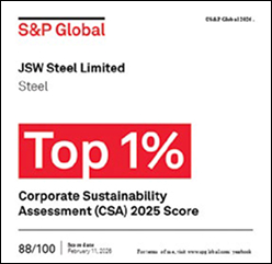 S&P Global CSA Top 1% score