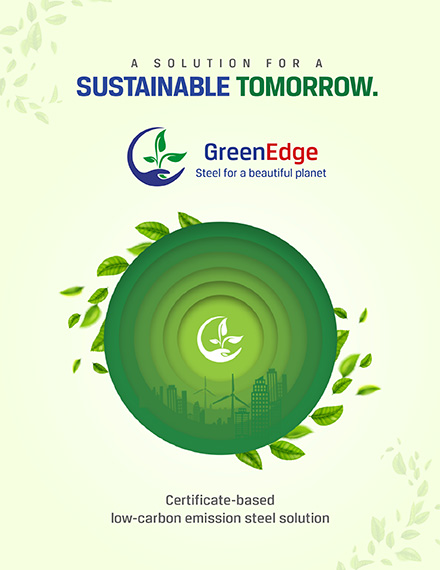 JSW GreenEdge  - Steel for a Beautiful Planet